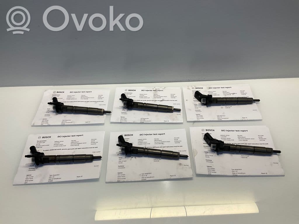 Fuel injectors set